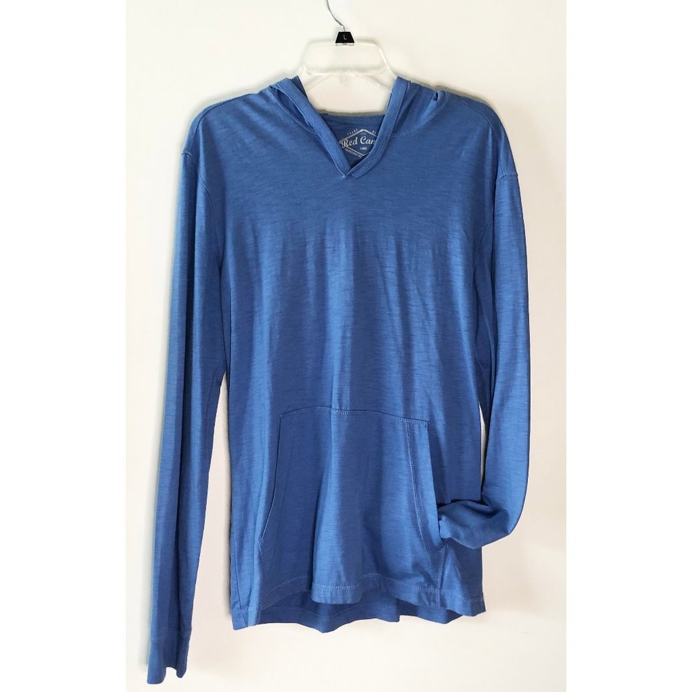 Red Camel Men's Baby Blue T-Shirt Hoodie